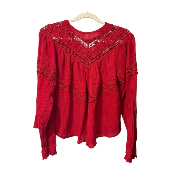 Free People Abigail Victorian Blouse - Picture 5 of 10